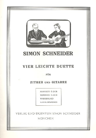 Vier leichte Duette