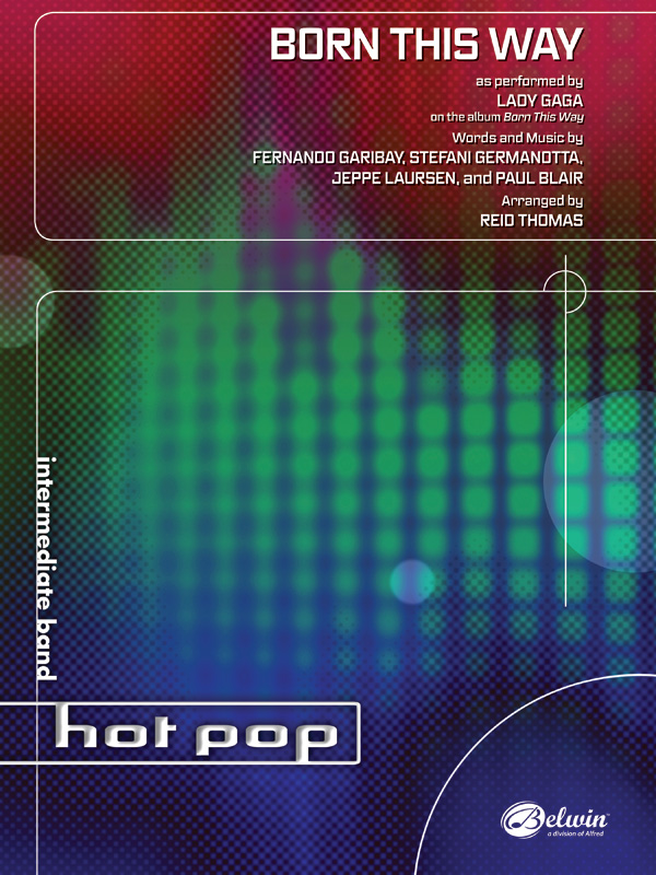 Born This Way (concert band score)