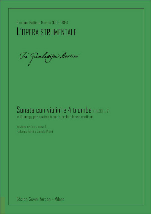 Sonata Con Violini E Quattro Trombe (Hh.30 N. 7)