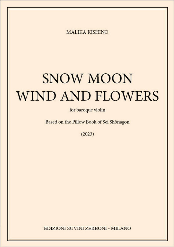 Snow Moon Wind and Flowers