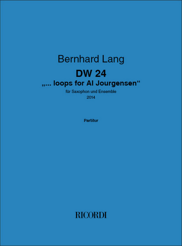DW 24 ""... loops for Al Jourgensen""