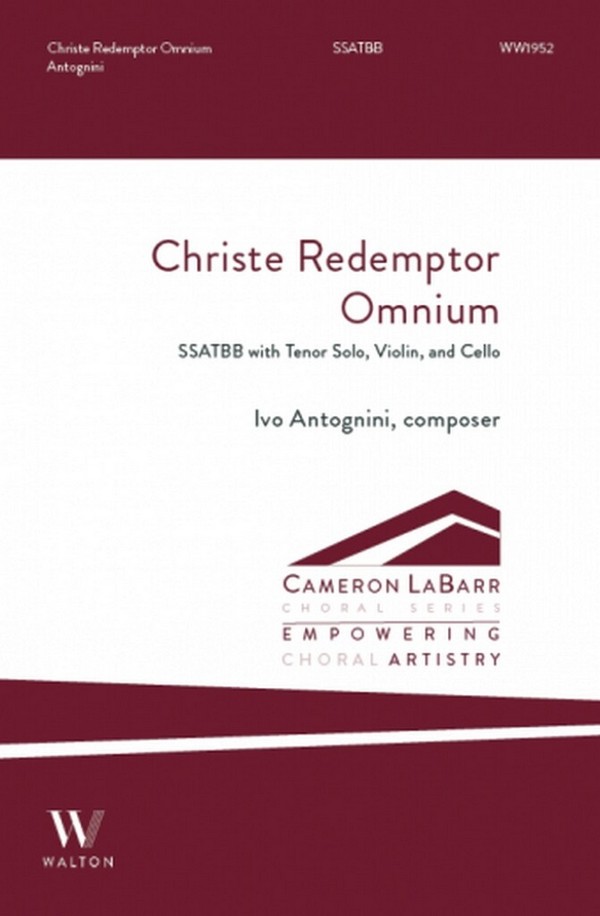 Christe, Redemptor Omnium