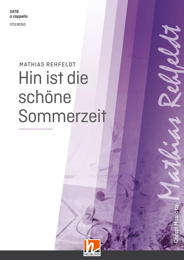 Hin ist die schöne Sommerzeit SATB