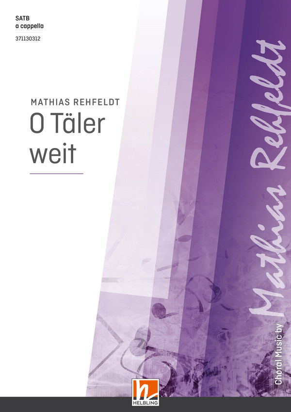 O Täler weit SATB