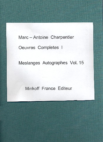 Oeuvres Completes vol.1