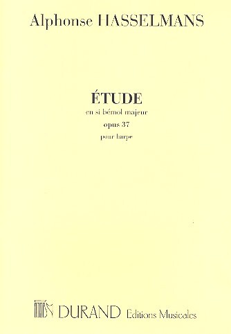 Étude op.37 pour harpe