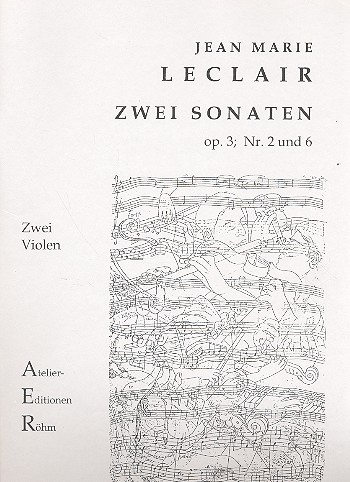 2 Sonaten op.3,2 op.3,6 für 2 Violen