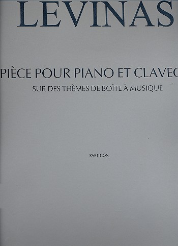 Pièce pour piano et clavecin