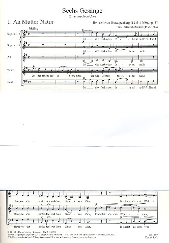 6 Gesänge