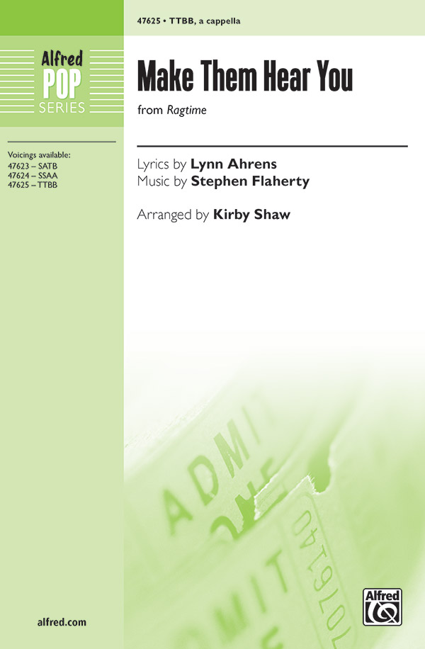 Make Them Hear You TTBB A Cap