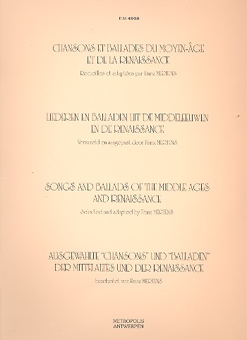 Ausgewählte Chansons und Balladen des