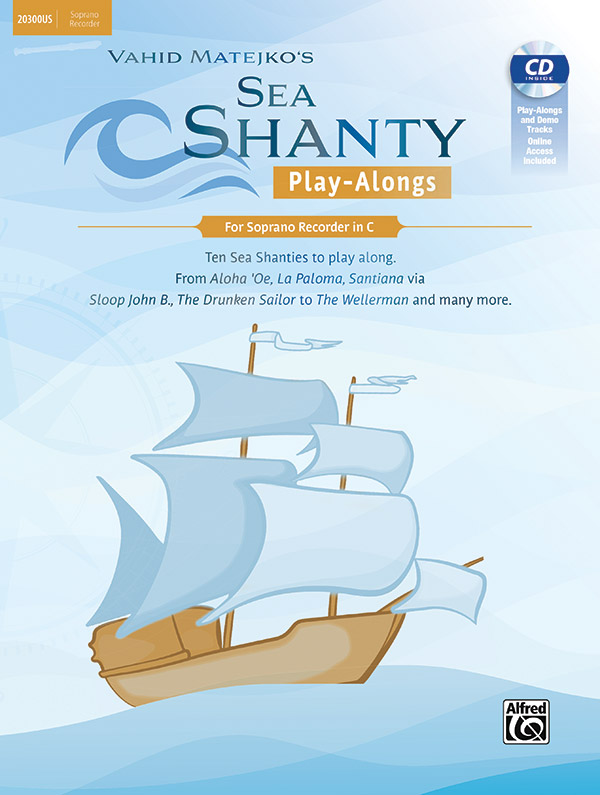 Sea Shanty Play-Alongs Recorder (Bk/CD)
