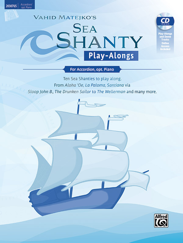 Sea Shanty Play-Alongs Accordion (Bk/CD)