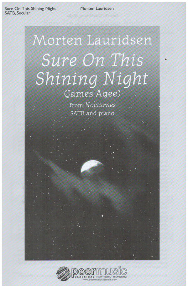 Sure On This Shining Night