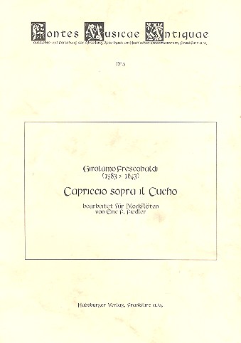 Capriccio sopra il Cucho 