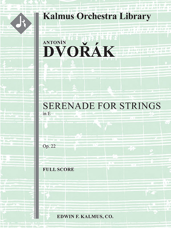 Serenade for Strings Op 22 B 52 (s/o sc)