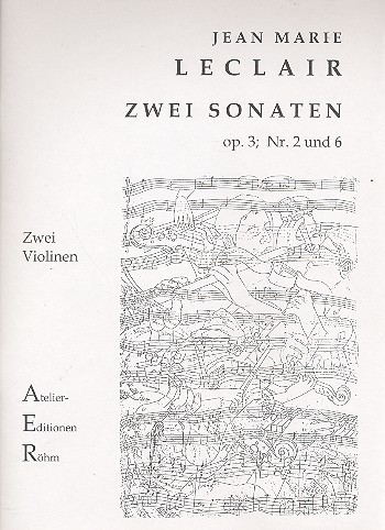 2 Sonaten op.3,2  op.3,6