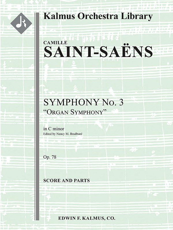 Organ Symphony No. 3 op 78 (f/o)