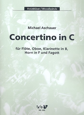 Concertino in C für Flöte, Oboe,