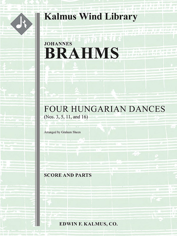 Hungarian Dances No 3,5,11,16 (f/o)