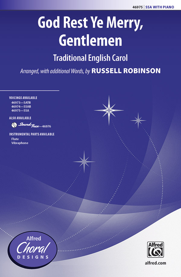 God Rest Ye Merry Gentlemen SSA