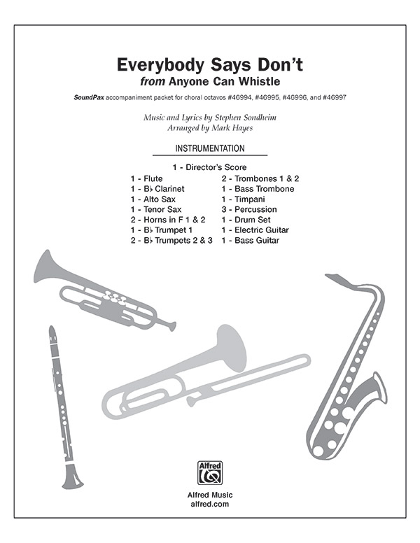 Everybody Says Don?t SPX