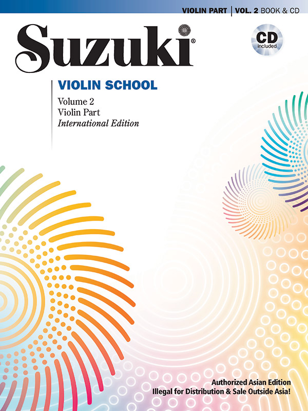 Suzuki Violin School 2 Asia Ed (with CD)