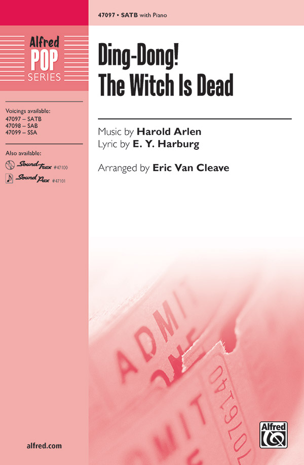Ding Dong The Witch Is Dead SATB