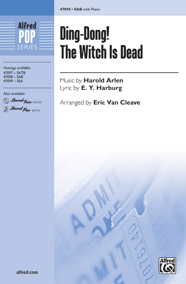 Ding Dong The Witch Is Dead SAB