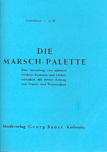 Die Marschpalette für Blasorchester
