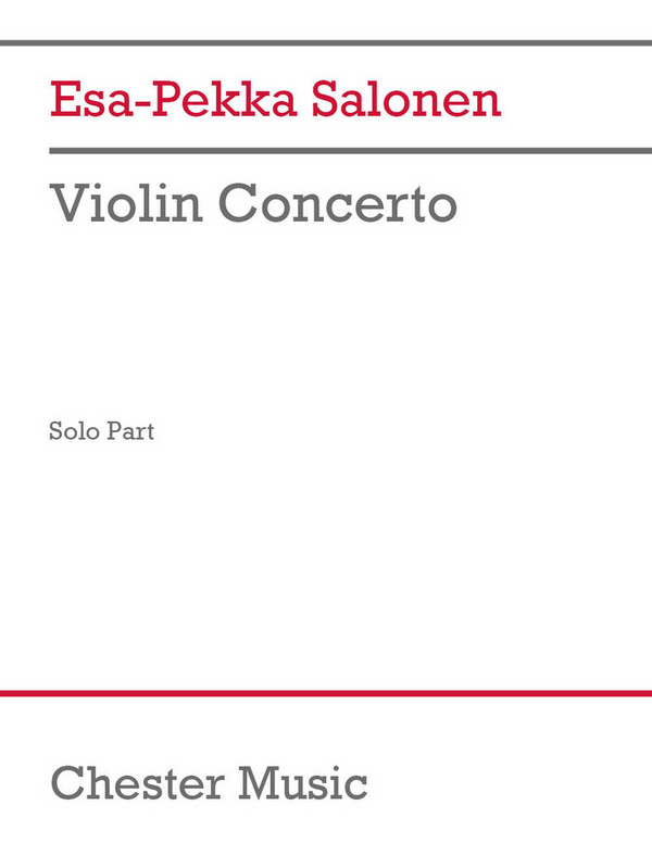 Violin Concerto (solo part)