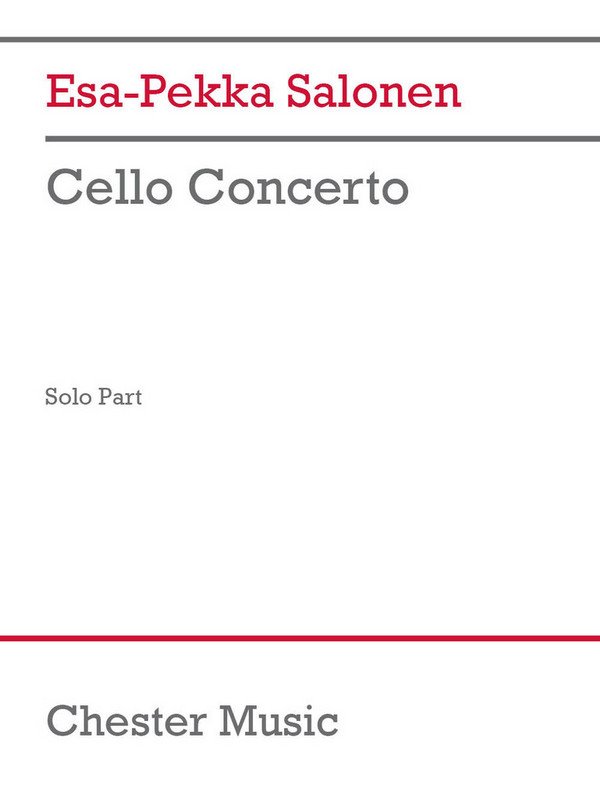 Cello Concerto (solo part)