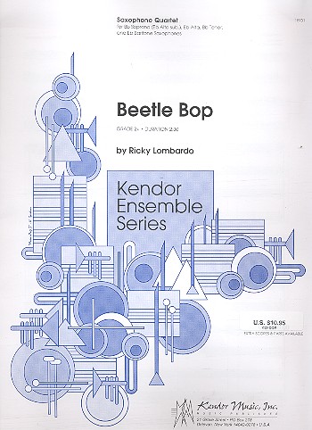 Beetle Bop for soprano saxophone, alto