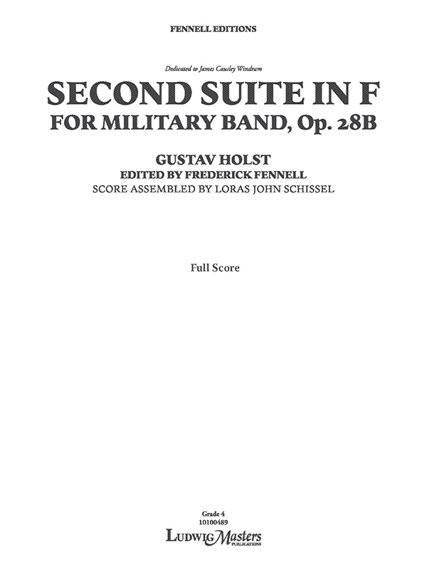 Second Suite in F (c/b sc)