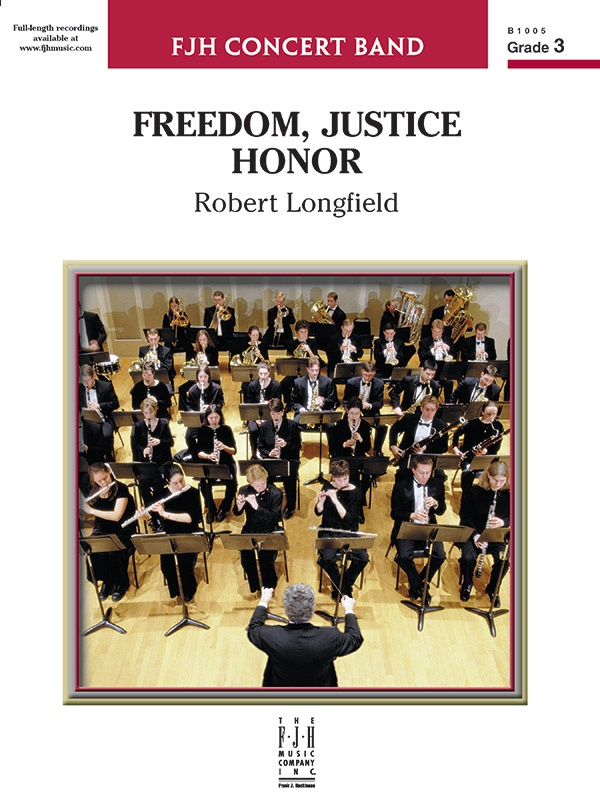 Freedom, Justice, Honor (c/b score)