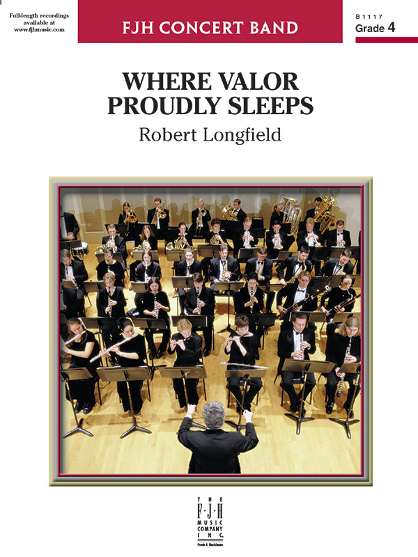 Where Valor Proudly Sleeps (c/b score)