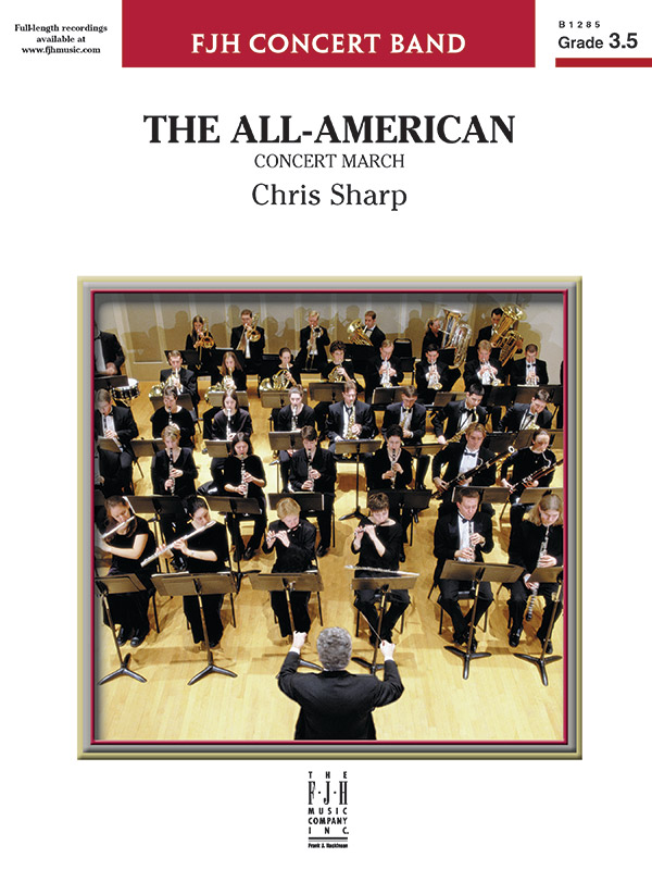 The All-American: Concert March (c/b sc)