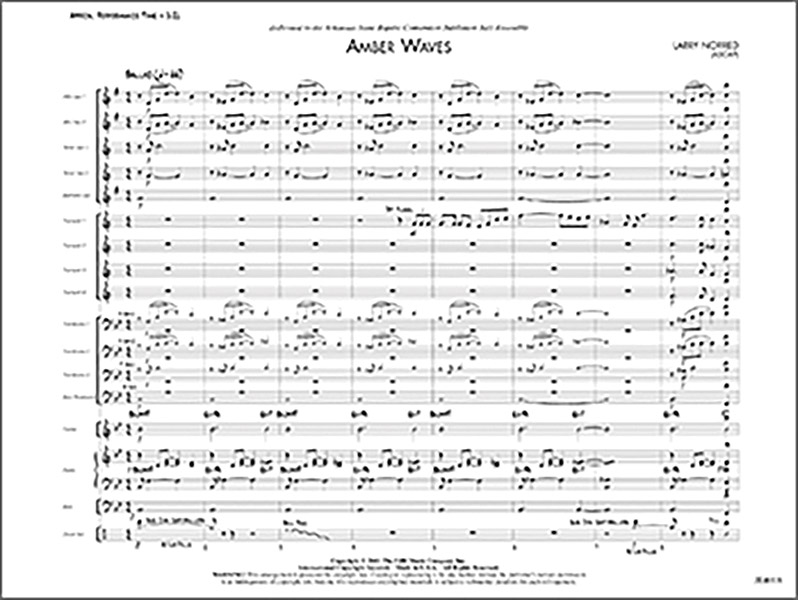 Amber Waves (j/e score)