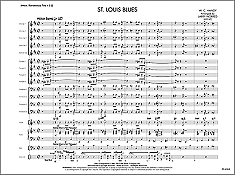 St. Louis Blues (j/e score)
