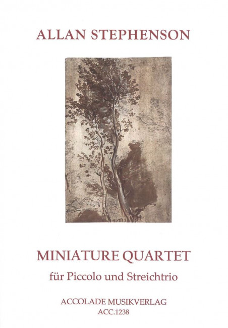 Miniature Quartet für Piccolo, Violine, Viola