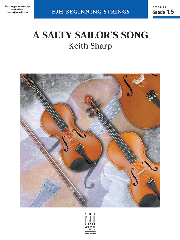 A Salty Sailor's Song (s/o score)