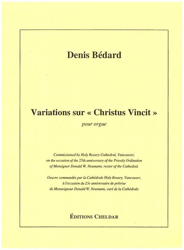 Variations sur "Christus Vincit"