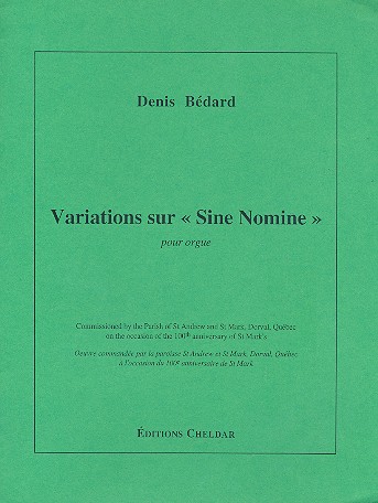 Variations sur "Sine Nomine"