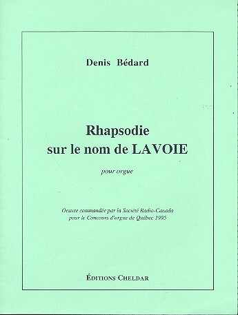 Rhapsodie sur le nom de Lavoie