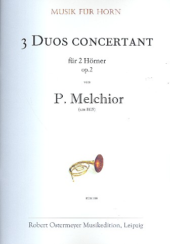 3 Duos concertant op.2 für 2 Hörner