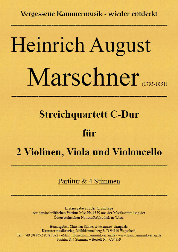 STREICHQUARTETT C-DUR