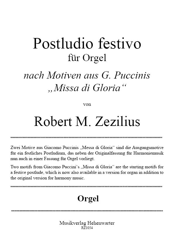 Postludio festivo