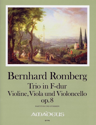 Trio F-Dur op.8 für Violine, Viola und Violoncello