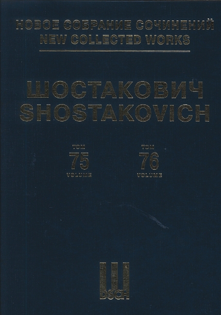 Neue Gesamtausgabe Bd. 075/076 Volume 75/76