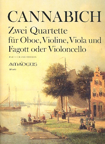 2 Quartette für Oboe, Violine, Viola